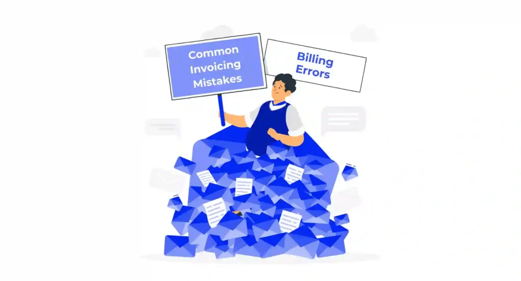 common mistake make while creating the invoices