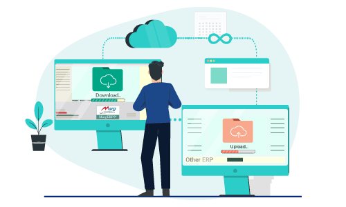 POS billing dashboard showing sales, inventory, and GST invoicing for Surat retail businesses
