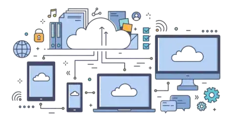 Cloud computing and digital transformation services for businesses.
