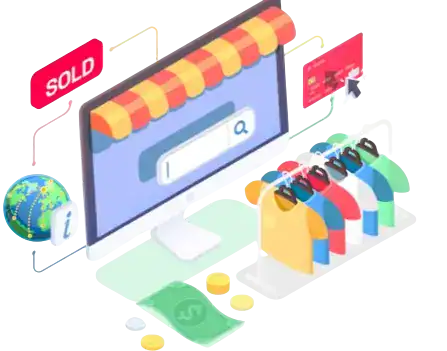 Responsive e-commerce website with user-friendly shopping interface and secure payment gateway.