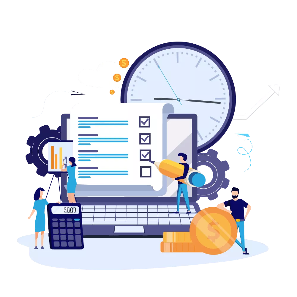 Screenshot of Sonic Billing Software showing GST invoices and reports