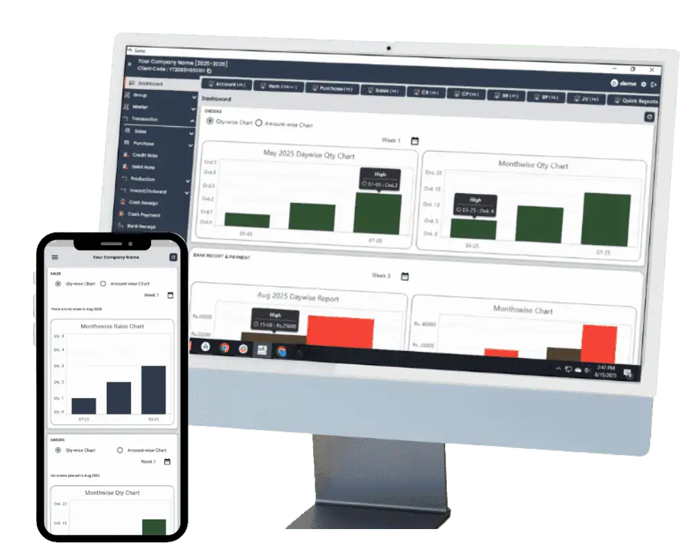 sonic dashboard user interface