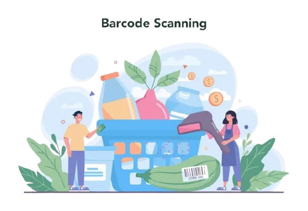 Retail barcode for product identification