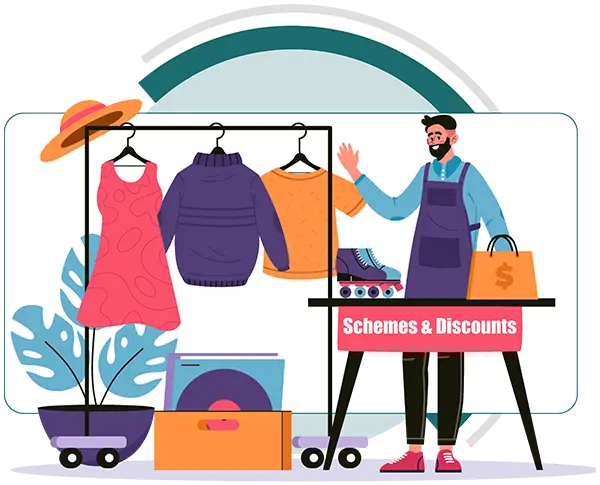 Sonic POS dashboard showing billing, inventory, and customer management for apparel and boutique stores