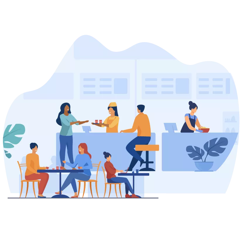 Sonic POS restaurant billing dashboard showing table and order management