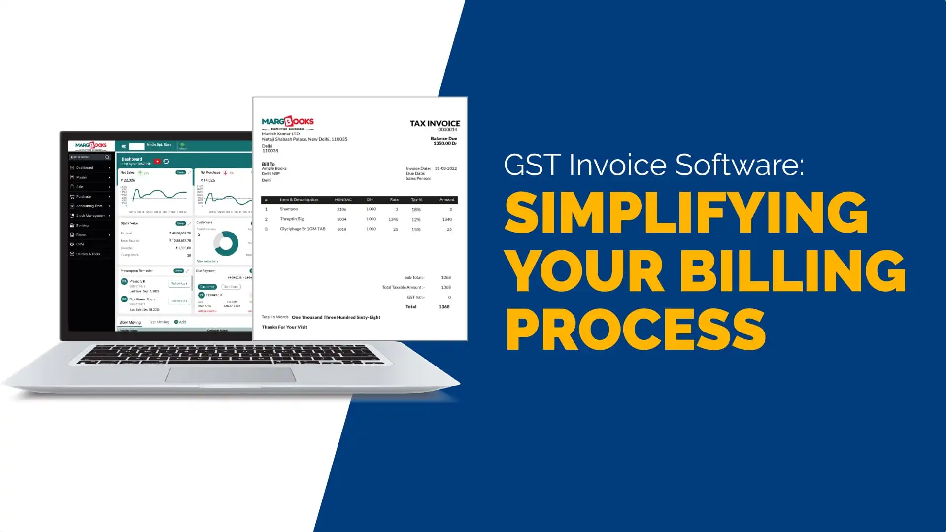 How to generate a GST invoice in India step by step