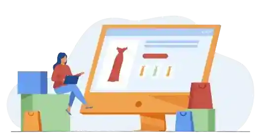 Responsive online store website for fashion retail.