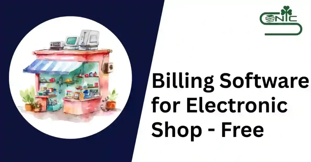 billing software for electronic shop