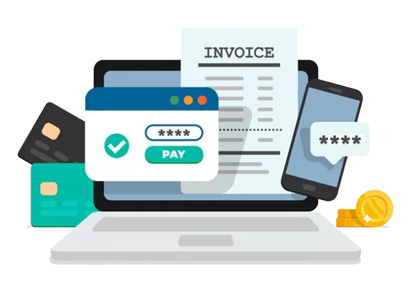 Dashboard of Sonic’s online invoicing software in Surat showing GST invoices, customer payments, and stock reports