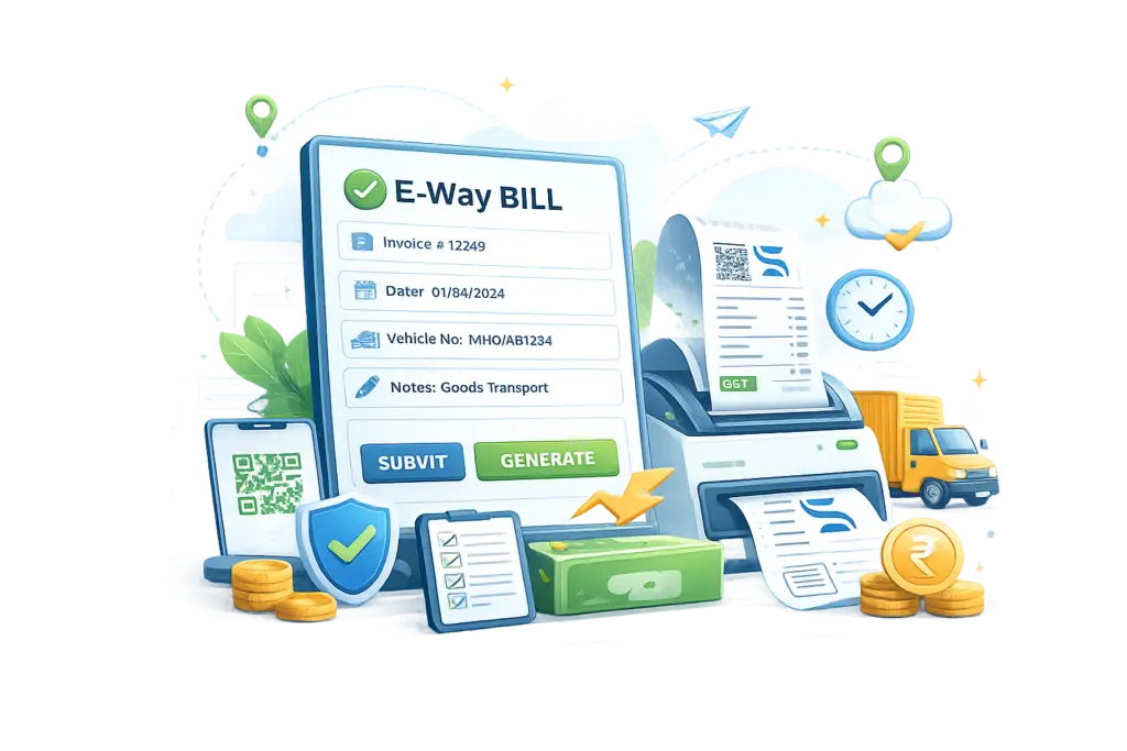 e - way bill creation in sonicbillx